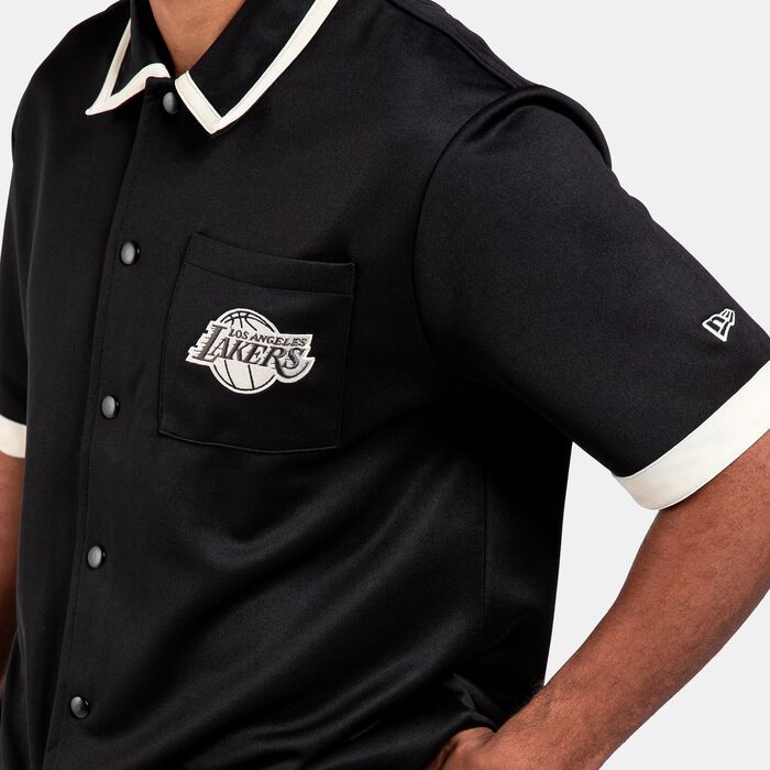NBA Los Angeles Lakers Lifestyle Revere Shirt NBA Los Angeles Lakers Lifestyle Revere Shirt image number 3