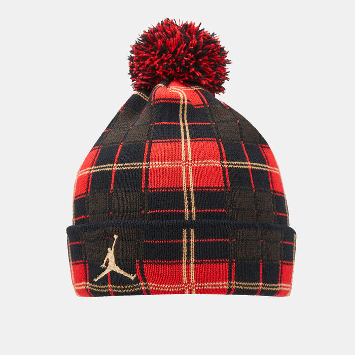 Kids' Plaid Pom Beanie Kids' Plaid Pom Beanie image number 2