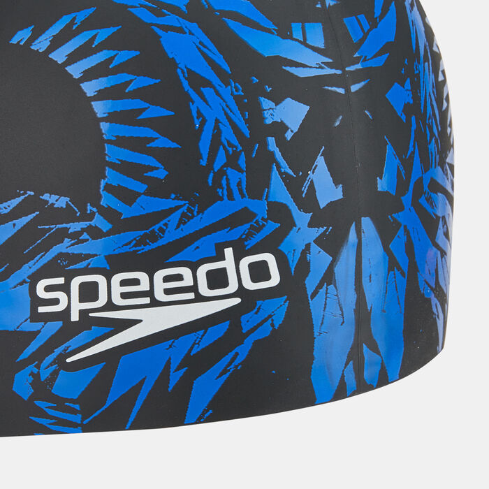 Printed Silicone Swimming Cap Printed Silicone Swimming Cap image number 2