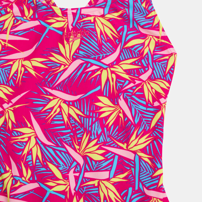 Kids' JunglePetal Splashback Swimsuit Kids' JunglePetal Splashback Swimsuit image number 2