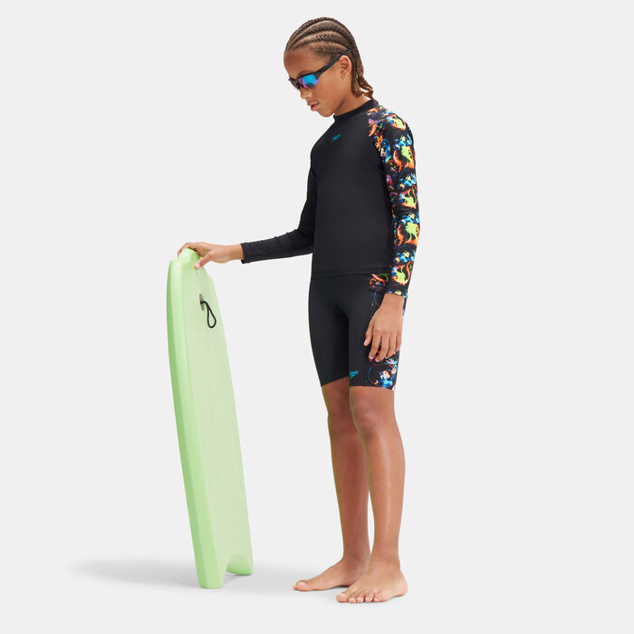 Kids' Digital Printed Long Sleeve Rashguard image number 2