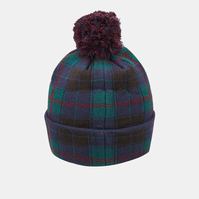 Kids' Plaid Pom Beanie Kids' Plaid Pom Beanie