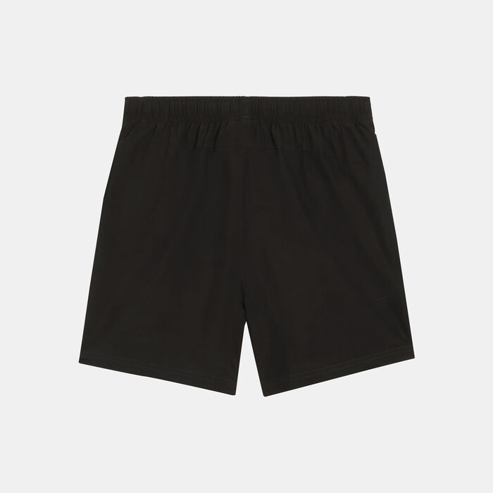 Kids' ESS+ Logo Lab Woven Shorts Kids' ESS+ Logo Lab Woven Shorts image number 1