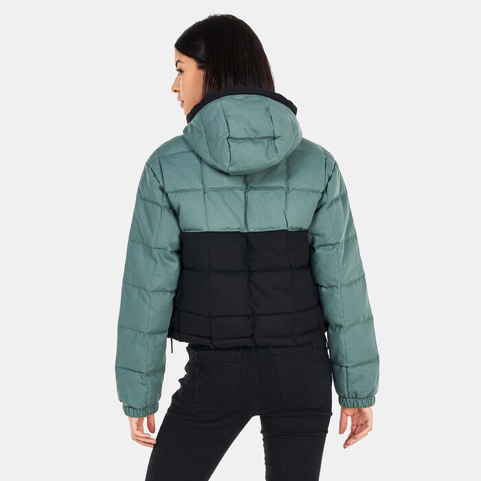 Women's Canvas Puffer Jacket Women's Canvas Puffer Jacket image number 1