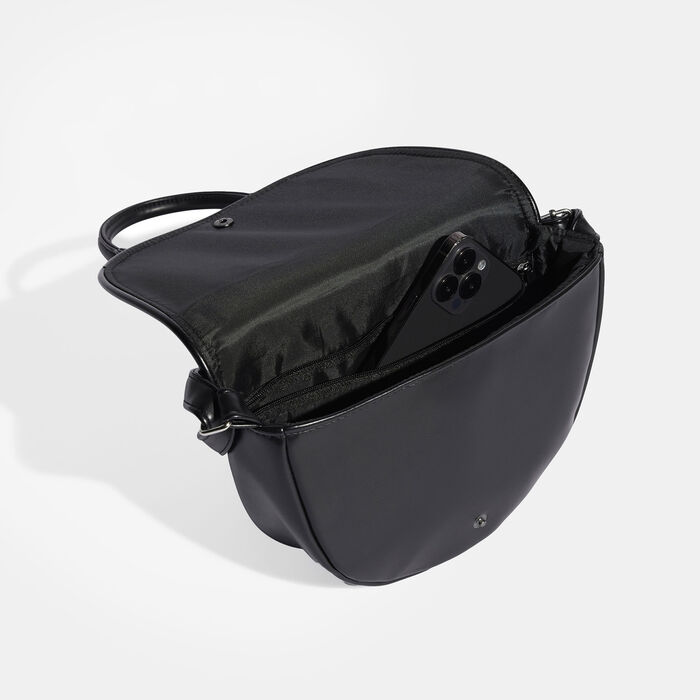 Women's Trefoil Satchel Crossbody Bag image number 3