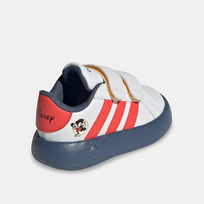 Kids' x Disney Mickey and Friends Grand Court 2.0 Shoes Kids' x Disney Mickey and Friends Grand Court 2.0 Shoes image number 2