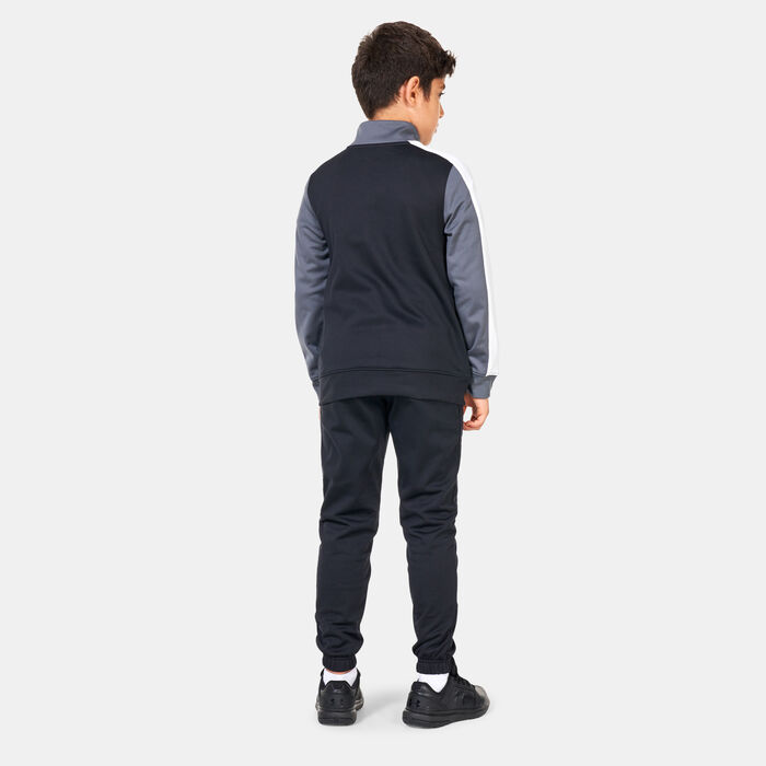 Kids' Knit Colourblock Tracksuit Kids' Knit Colourblock Tracksuit image number 1