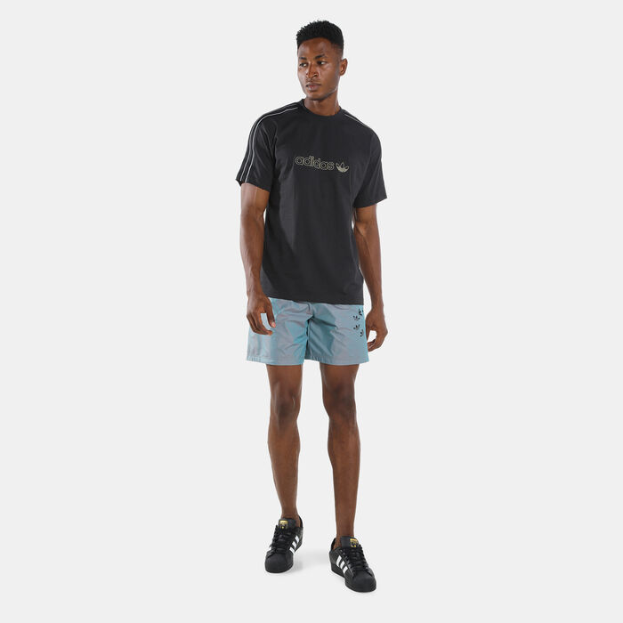 Men's Adicolor Shattered Trefoil Shorts Men's Adicolor Shattered Trefoil Shorts image number 2