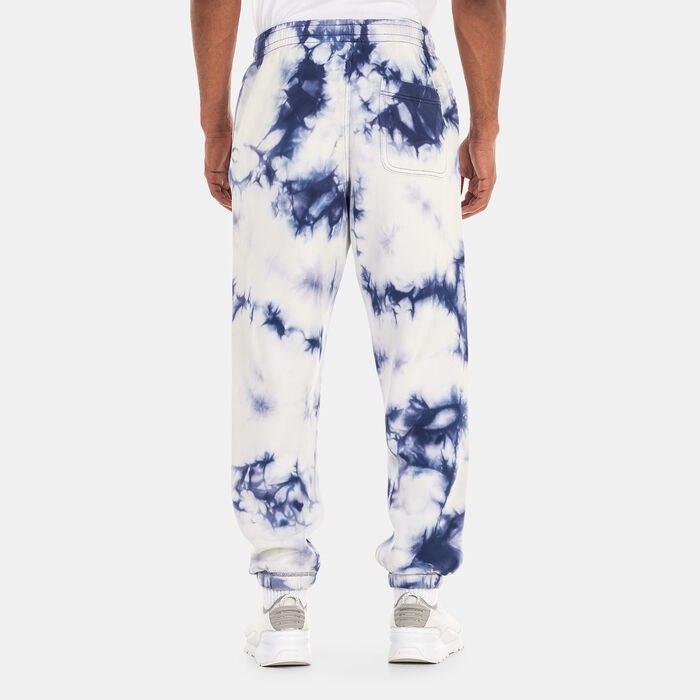 Men's ComfyCush Tie Dye Fleece Sweatpants Men's ComfyCush Tie Dye Fleece Sweatpants image number 1