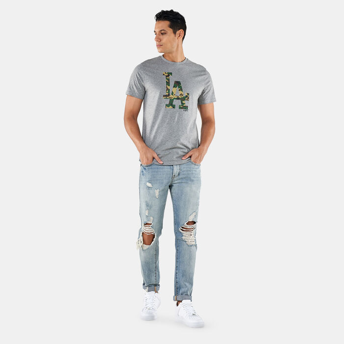 Men's MLB Seasonal LA Dodgers Infill T-Shirt Men's MLB Seasonal LA Dodgers Infill T-Shirt image number 2