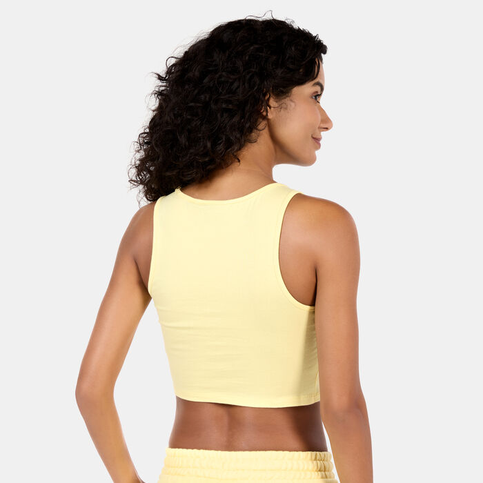 Women's MLB Los Angeles Dodgers LE Crop Top Women's MLB Los Angeles Dodgers LE Crop Top image number 1
