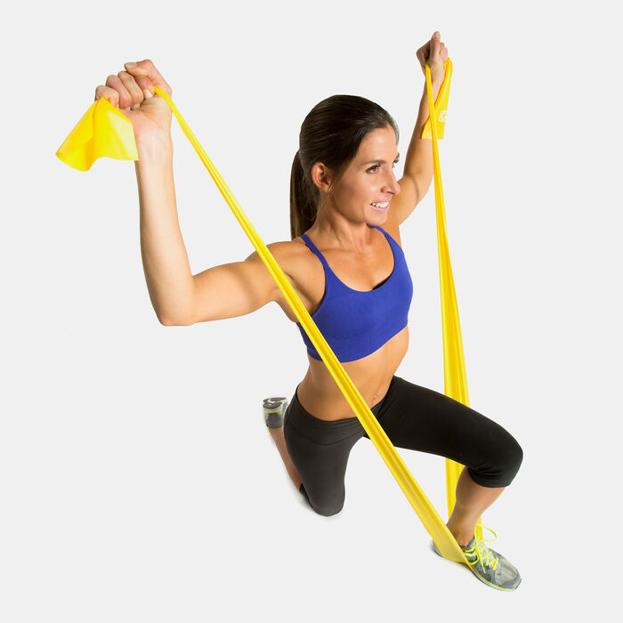 Light Latex-Free Flat Resistance Band Light Latex-Free Flat Resistance Band image number 1