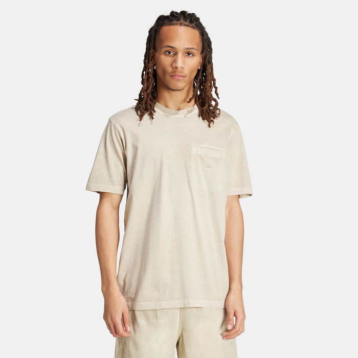 Men's Trefoil Essentials+ Dye Pocket T-Shirt Men's Trefoil Essentials+ Dye Pocket T-Shirt image number 0