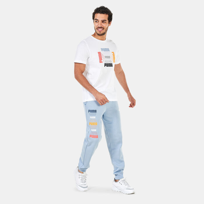 Men's Logo Repeat Graphic Sweatpants image number 2