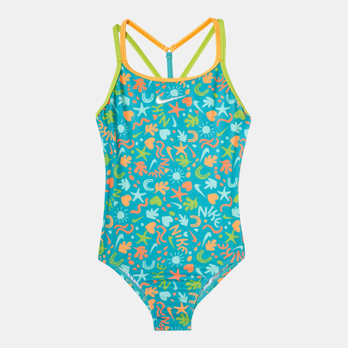 Kids' Fun Forest T-Crossback One-Piece Swimsuit Kids' Fun Forest T-Crossback One-Piece Swimsuit image number 0