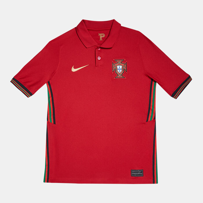 Kids' Portugal 2020 Stadium Home Jersey (Older Kids) Kids' Portugal 2020 Stadium Home Jersey (Older Kids) image number 0