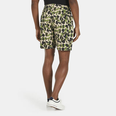 Allover Print Cargo Shorts