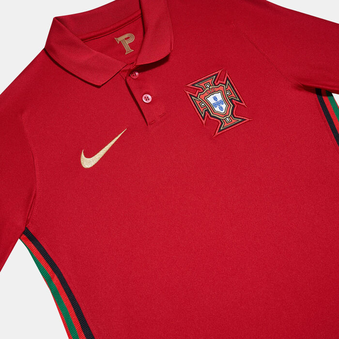 Kids' Portugal 2020 Stadium Home Jersey (Older Kids) Kids' Portugal 2020 Stadium Home Jersey (Older Kids) image number 2