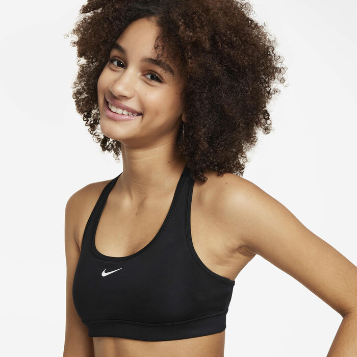 Kids' Swoosh Medium-Support Sports Bra image number 2