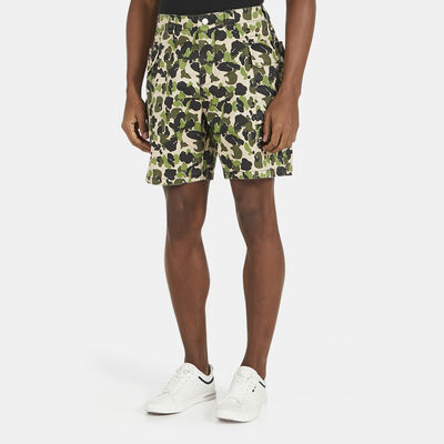 Allover Print Cargo Shorts