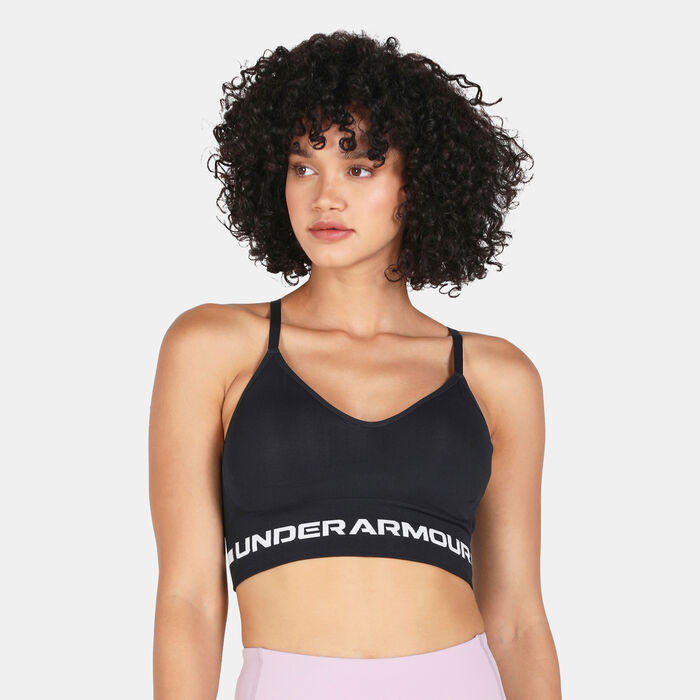 Women's UA Seamless Low-Support Training Sports Bra image number 0
