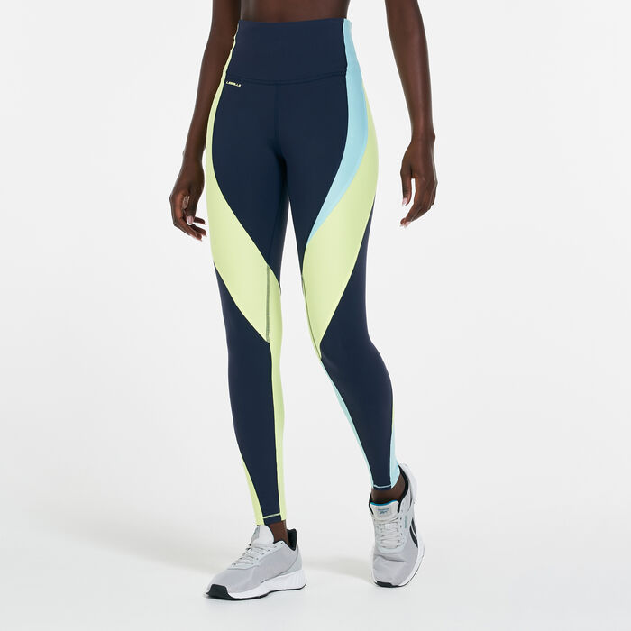 Women's Les Mills High-Rise Colorblock Lux Leggings Women's Les Mills High-Rise Colorblock Lux Leggings image number 0