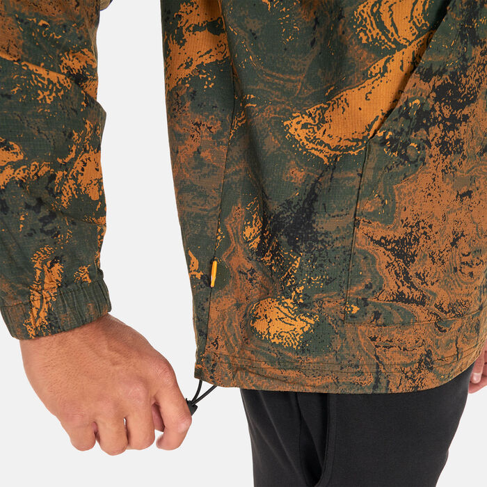 Men's Printed Lightweight Ripstop Anorak Jacket Men's Printed Lightweight Ripstop Anorak Jacket image number 3