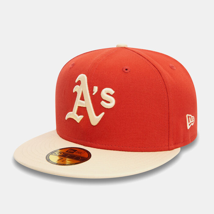 Men's MLB Oakland Athletics Side Patch 59FIFTY Cap Men's MLB Oakland Athletics Side Patch 59FIFTY Cap image number 2