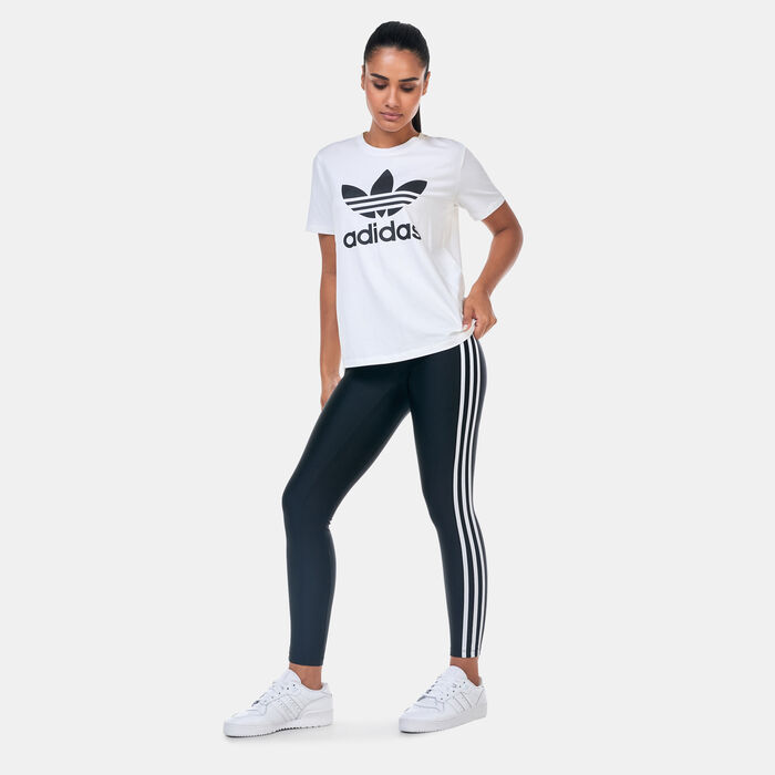 Women's 3-Stripes Leggings Women's 3-Stripes Leggings image number 2