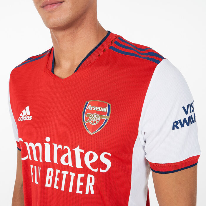 Men's Arsenal Official Home Jersey - 2021/22 Men's Arsenal Official Home Jersey - 2021/22 image number 3