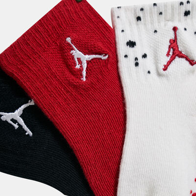 Kids' Cement Grip Quarter Grippy Socks - 3 Pack (Baby and Toddler) Kids' Cement Grip Quarter Grippy Socks - 3 Pack (Baby and Toddler)