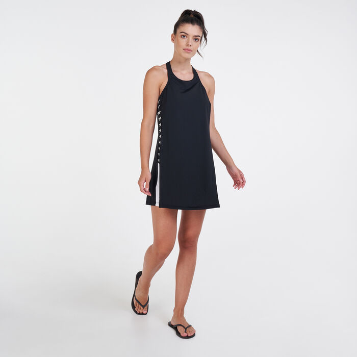 Women's Boom Logo Splice Swimming Dress Women's Boom Logo Splice Swimming Dress image number 2