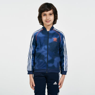 Kids' Essentials Camo Superstar Track Jacket (Older Kids)