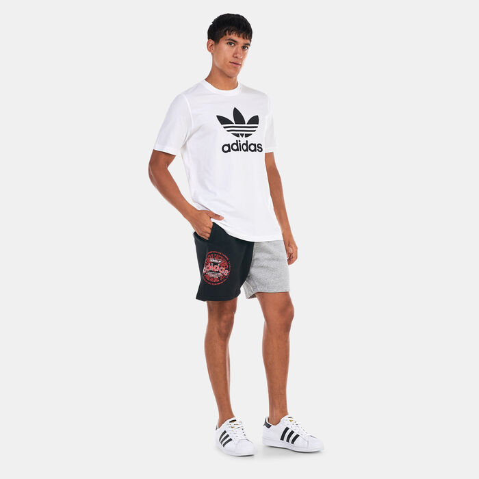 Men's Blocked Fleece Shorts Men's Blocked Fleece Shorts image number 2