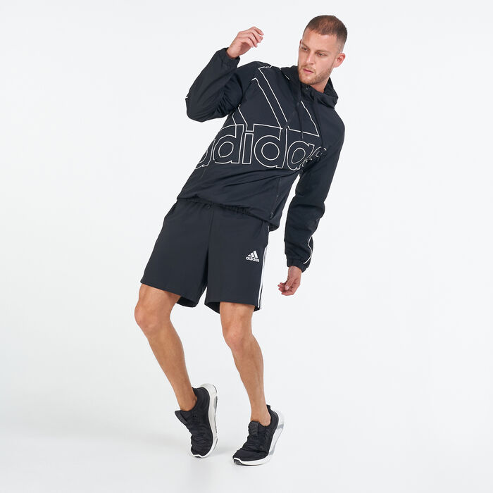 Men's Essentials Giant Logo Windbreaker Jacket Men's Essentials Giant Logo Windbreaker Jacket image number 2
