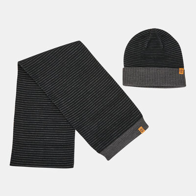 Men's Acrylic Beanie And Scarf Set Men's Acrylic Beanie And Scarf Set