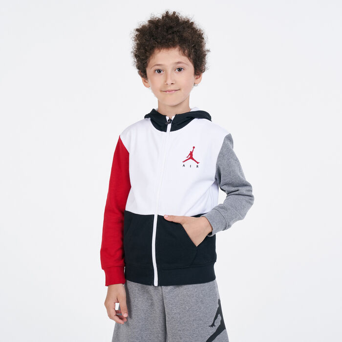 Kids' Jumpman Air Full-Zip Hoodie Kids' Jumpman Air Full-Zip Hoodie image number 0