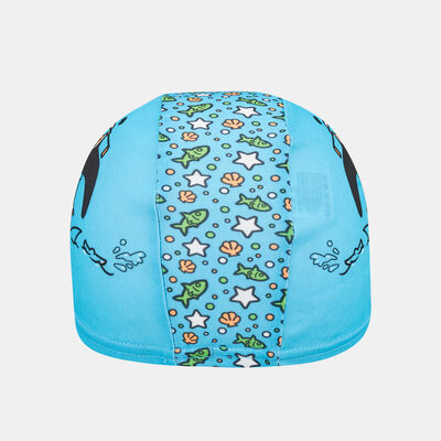 Kids' Learn to Swim Printed Swimming Cap Kids' Learn to Swim Printed Swimming Cap
