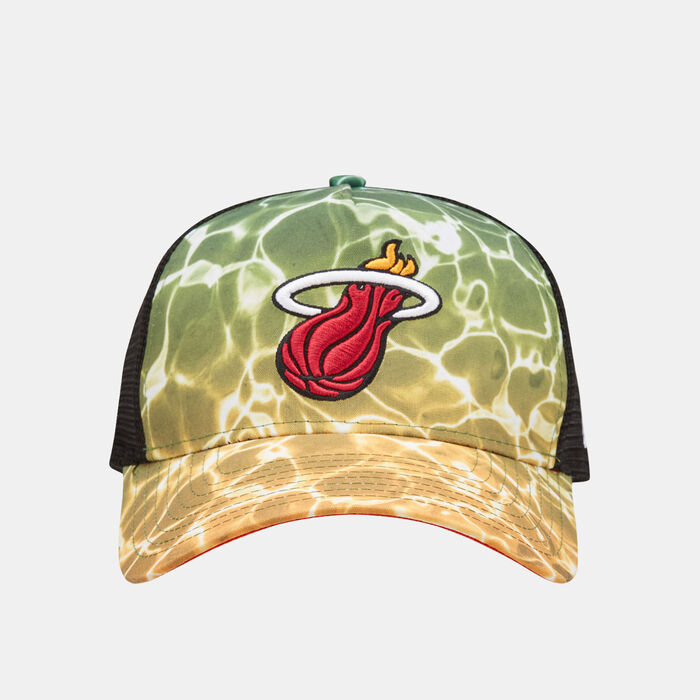 Miami Heat Summer City A-Frame Trucker Cap Miami Heat Summer City A-Frame Trucker Cap image number 0