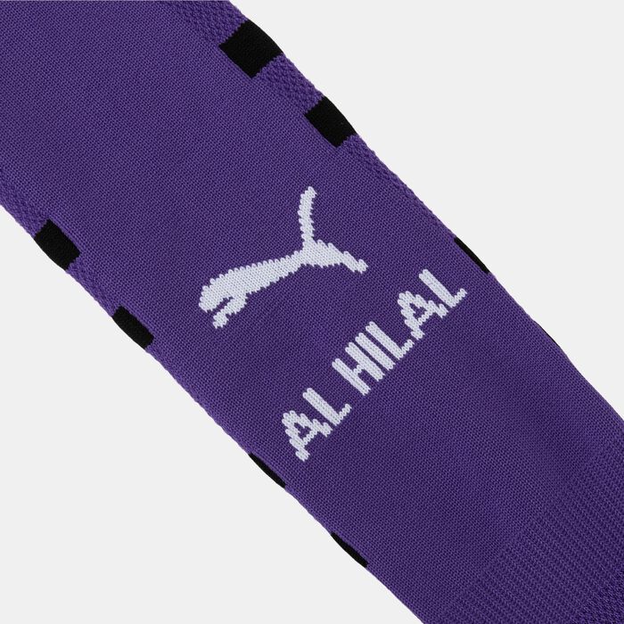 Men's Al Hilal Graphic Football Over-The-Calf Socks image number 1
