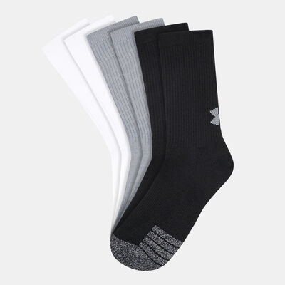 Kids' Heatgear Crew Socks (3 Pack)