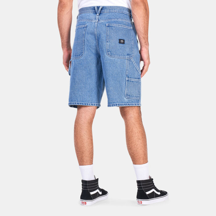 Men's Drill Chore Loose Denim 22-inch Shorts image number 1