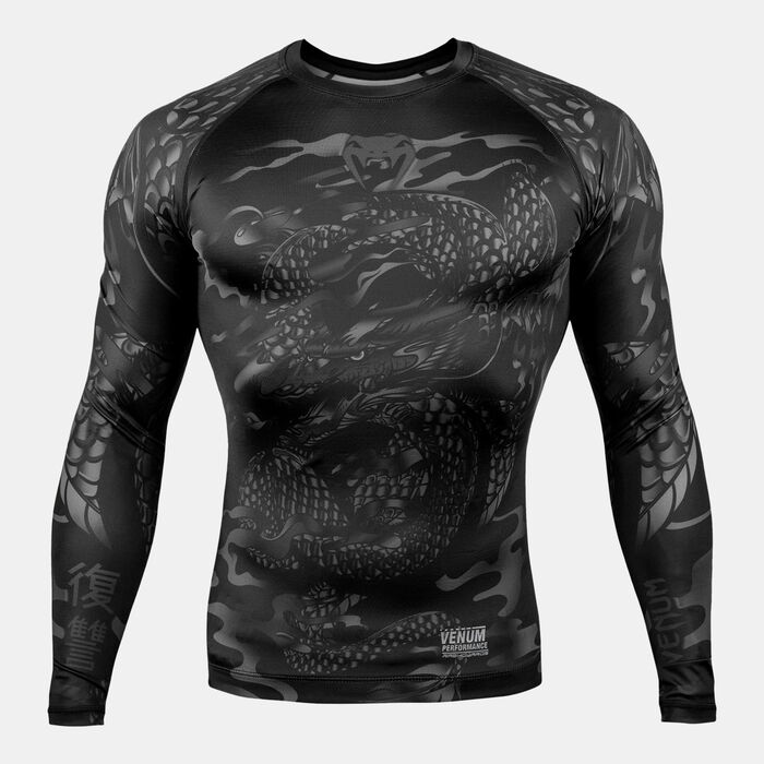 Men's Dragon's Flight Long Sleeve Rashguard T-Shirt Men's Dragon's Flight Long Sleeve Rashguard T-Shirt image number 1