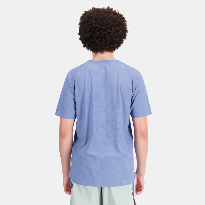 Men's Q Speed Jacquard T-Shirt Men's Q Speed Jacquard T-Shirt image number 1