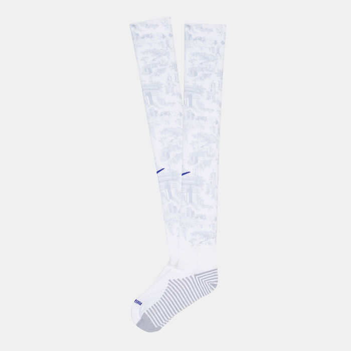 Men's French Football Federation Strike Away Knee-High Football Socks Men's French Football Federation Strike Away Knee-High Football Socks image number 0