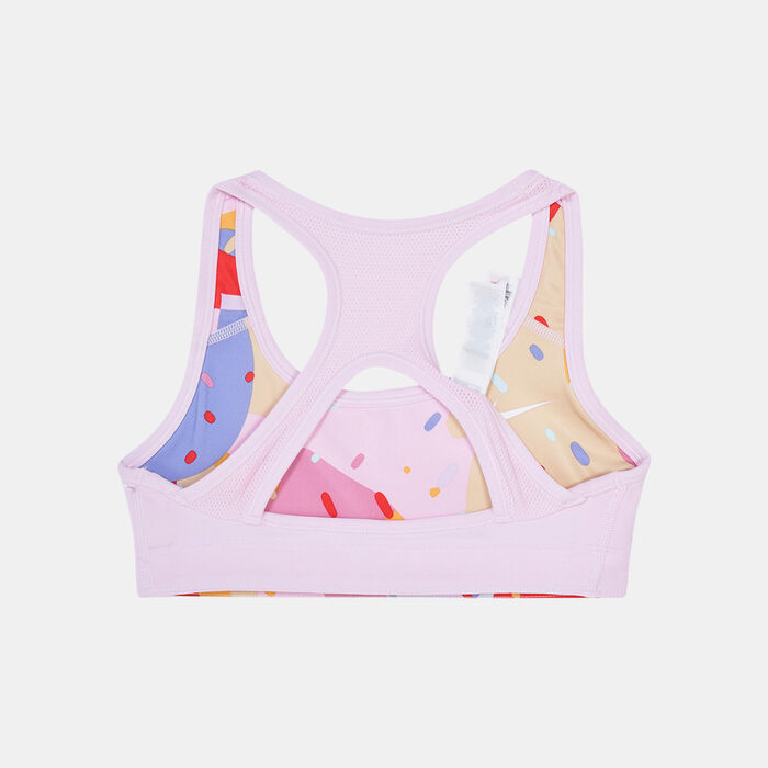 Kids' Swoosh Reversible Sports Bra (Older Kids) Kids' Swoosh Reversible Sports Bra (Older Kids) image number 3