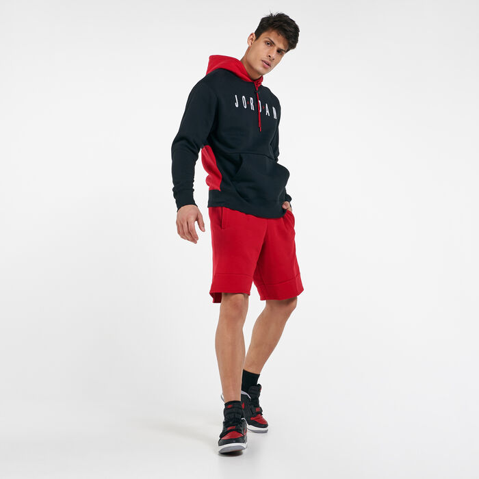 Men's Jumpman Air Fleece Pullover Hoodie Men's Jumpman Air Fleece Pullover Hoodie image number 2