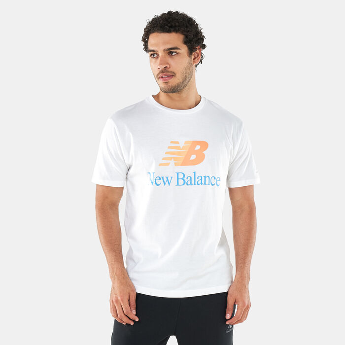 Men's Essentials Celebrate Split Logo T-Shirt Men's Essentials Celebrate Split Logo T-Shirt image number 0