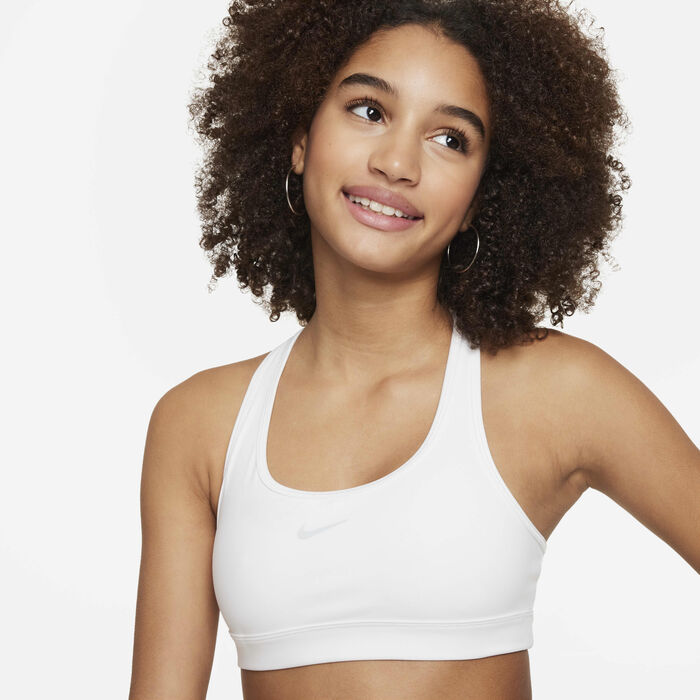 Kids' Swoosh Medium-Support Sports Bra image number 2