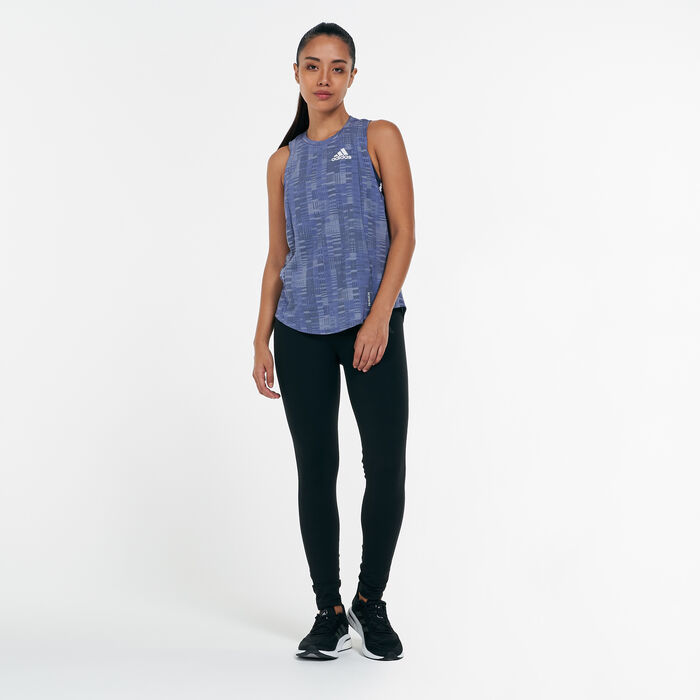 Women's Own The Run Primeblue Tank Top Women's Own The Run Primeblue Tank Top image number 2